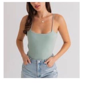 Le lis twist back bodysuit
